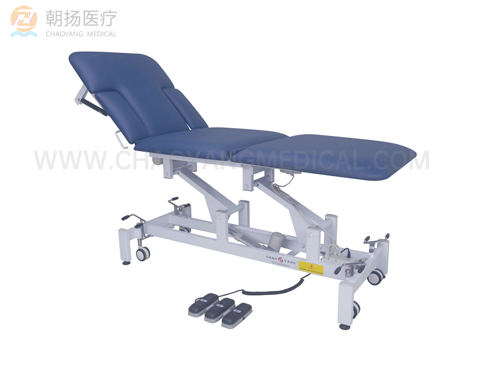 3節(jié)全電動理療床帶超聲波切口CY-C108D